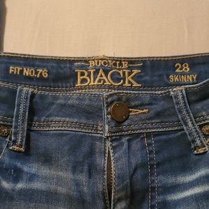 Buckle Black Jeans